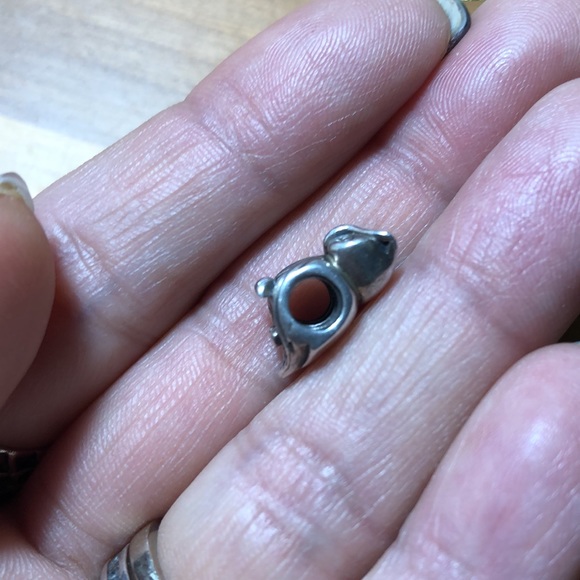 Owl Charm - Sterling Silver - Picture 4 of 4